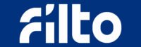 Filto Logo Weiss auf Blau